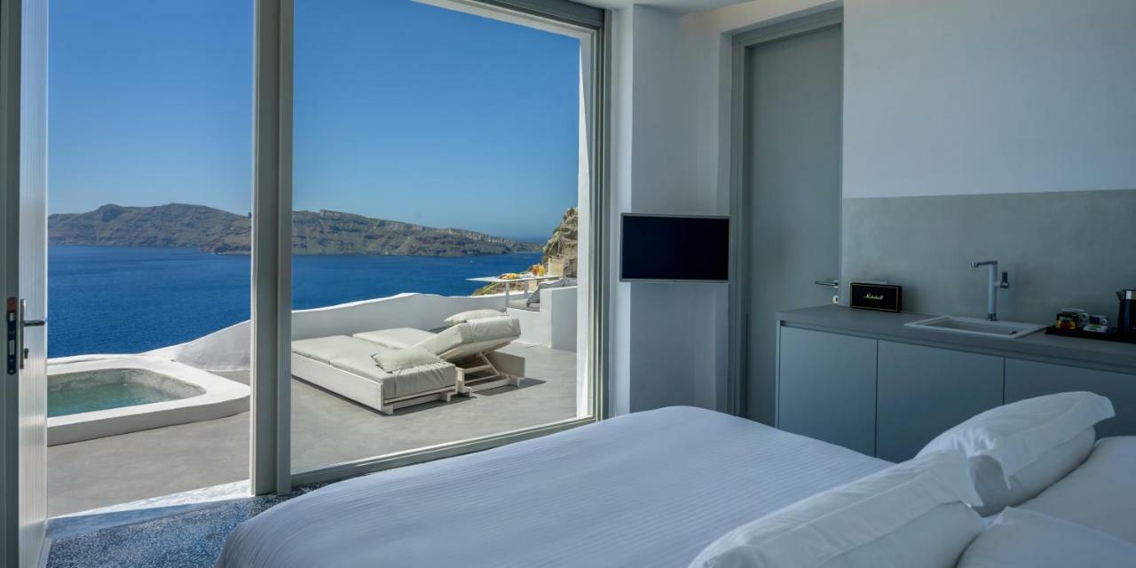 Suite Executive con Vasca Immersione ad Acqua Riscaldata Privata all'Aperto e Vista Caldera